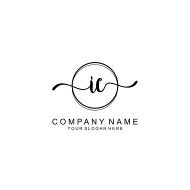 Markalaşma için IC Minimalist El Yazısıyla Logo Tasarımı