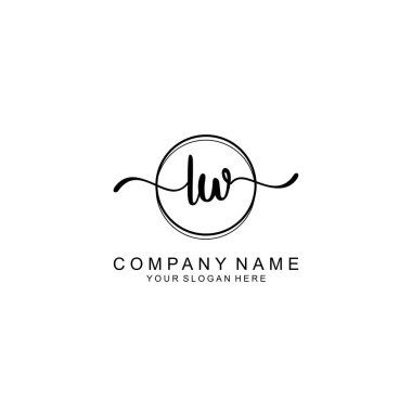 Markalaşma için LW Minimalist El Yazısıyla Logo Tasarımı