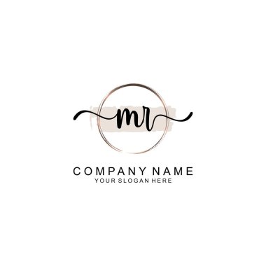 Markalaşma için MR Minimalist El Yazısıyla Logo Tasarımı
