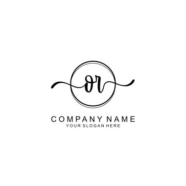 Veya Markalaşma İçin Minimalist El Yazısı Logosu Tasarımı