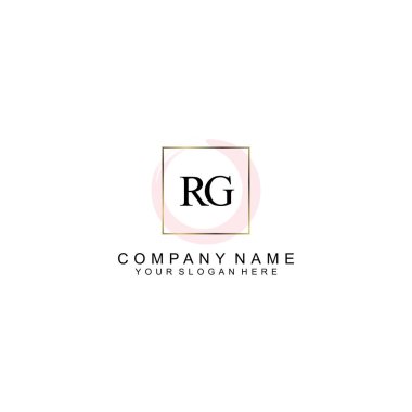 RG Modern İşletme ve Kişisel Markalaşma İçin İlk Logo Tasarımı