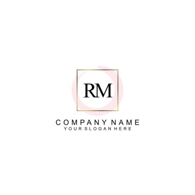 RM Modern İşletme ve Kişisel Markalaşma İçin İlk Logo Tasarımı
