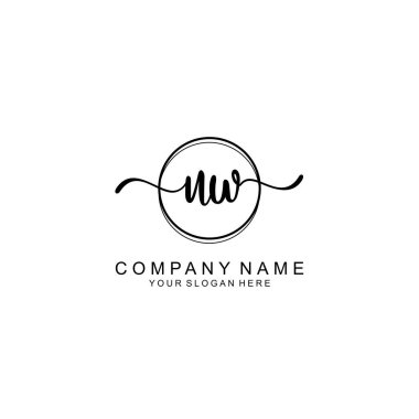 Markalaşma için UW Minimalist El Yazısıyla Logo Tasarımı