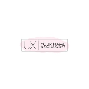UX Modern İşletme ve Kişisel Markalaşma İçin İlk Logo Tasarımı