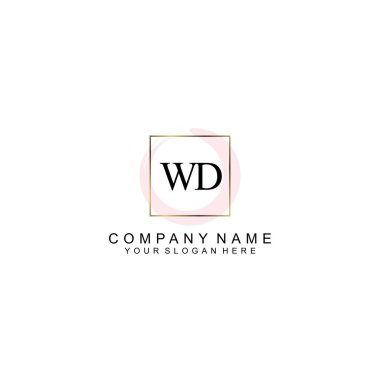 WD Modern İşletme ve Kişisel Markalaşma İçin İlk Logo Tasarımı