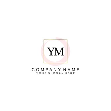 YM Modern İşletme ve Kişisel Markalar İçin İlk Logo Tasarımı