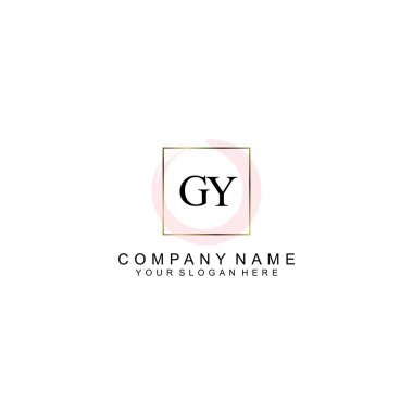 GY Modern İşletme ve Kişisel Markalar İçin İlk Logo Tasarımı