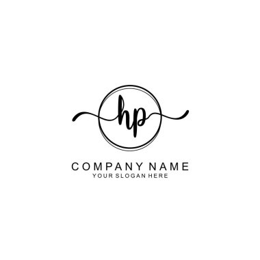 Markalaşma için HP Minimalist El Yazısıyla Logo Tasarımı