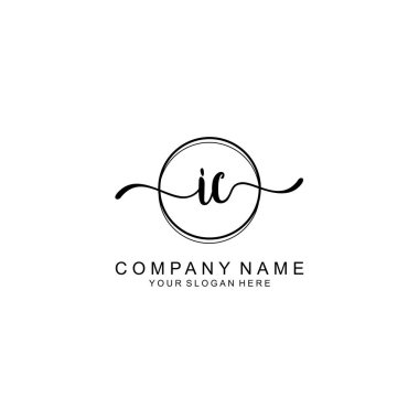 Markalaşma için IC Minimalist El Yazısıyla Logo Tasarımı
