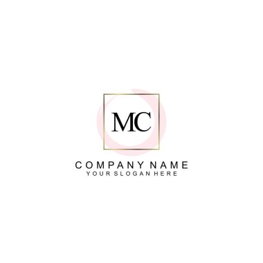 MC Modern İşletme ve Kişisel Markalar İçin İlk Logo Tasarımı