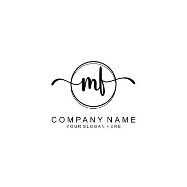 Markalaşma için MF Minimalist El Yazısıyla Logo Tasarımı