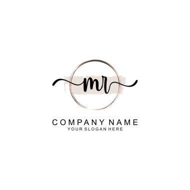 Markalaşma için MR Minimalist El Yazısıyla Logo Tasarımı