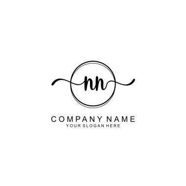 Markalaşma için NN Minimalist El Yazıları Logosu Tasarımı