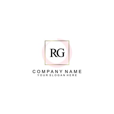 RG Modern İşletme ve Kişisel Markalaşma İçin İlk Logo Tasarımı