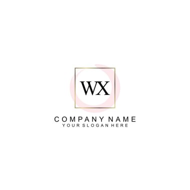 WX Modern İşletme ve Kişisel Markalaşma İçin İlk Logo Tasarımı