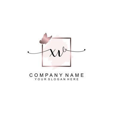 Minimalist el yazısı XV Yumuşak Aksanlı İlk Logolar