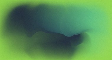 Projeleriniz için Neon Green ve Teal Grainy Soyut Akışkan Arkaplan Doku Görüntüsü