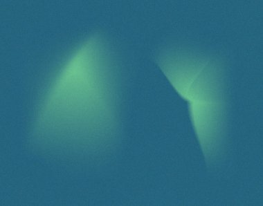 Projeniz için Parlayan Yapısal Şekil ve Tahıl Dokusuna sahip Derin Teal Soyut Arkaplanı