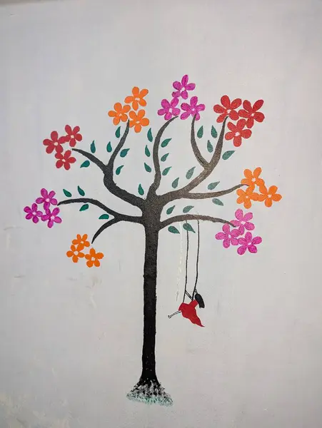 çiçekli ağaç dalı