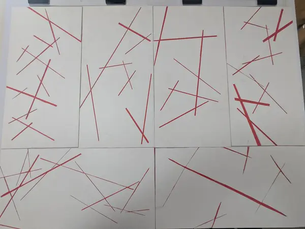 kırmızı ve beyaz arka plan ve bir sürü kağıt.