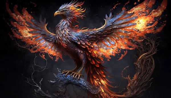 HD desktop wallpaper Fantasy Fire Bird Phoenix Fantasy Animals  download free picture 398110