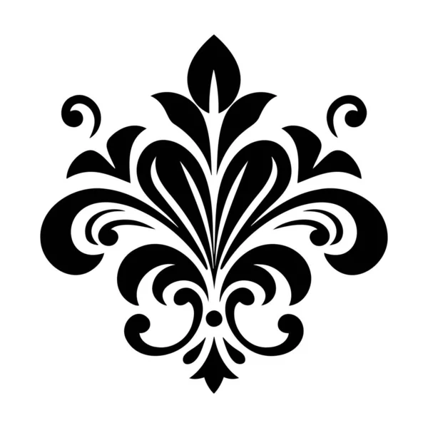 Süs, oyma, sınır, çiçekli retro desen, antika tarzı, akanthus, yapraklı girdap dekoratif element Eps 10