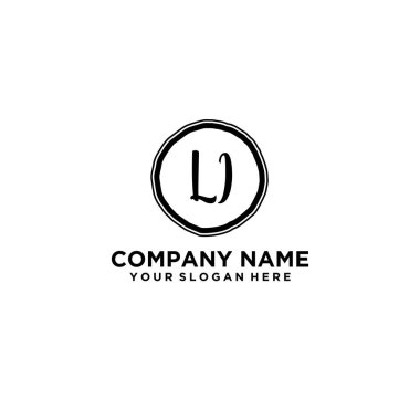 Kişisel ya da İş Markaları için Zarif LI Monogram Logo Koleksiyonu