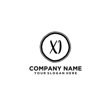 Kişisel ya da İş Markaları için Zarif El Yazısı XI Monogram Logo Koleksiyonu