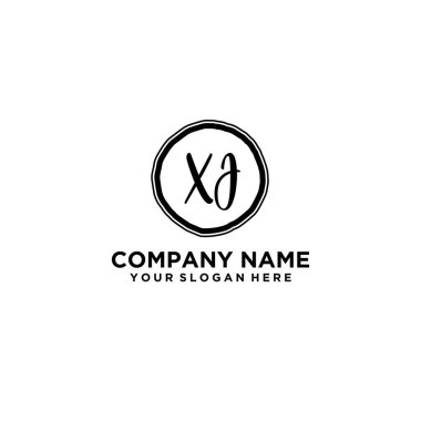 Kişisel ya da İş Markaları için XJ Monogram Logo Koleksiyonu
