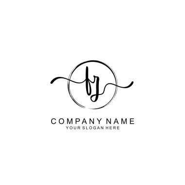 FZ Minimalist İmza Logosu Tasarımı Koleksiyonu