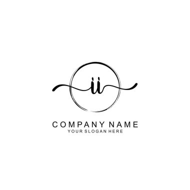 I Minimalist İmza Logo Tasarımı Koleksiyonu