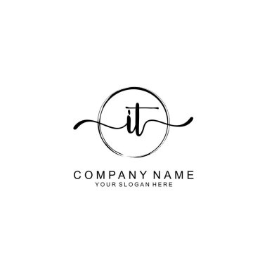 I Minimalist İmza Logo Tasarımı Koleksiyonu