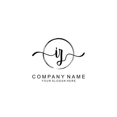 I Minimalist İmza Logo Tasarımı Koleksiyonu