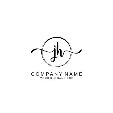 J Minimalist İmza Logo Tasarımı Koleksiyonu