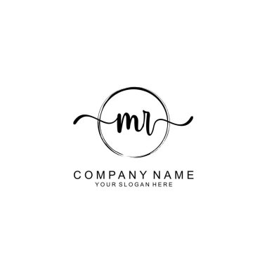 MK Minimalist İmza Logo Tasarımı Koleksiyonu