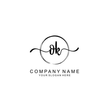 Tamam Minimalist İmza Logosu Tasarımı Koleksiyonu