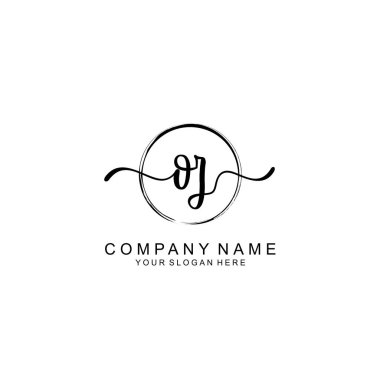 OZ Minimalist İmza Logosu Tasarımı Koleksiyonu