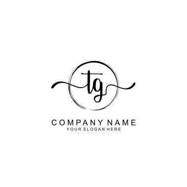 TG Minimalist İmza Logo Tasarımı Koleksiyonu