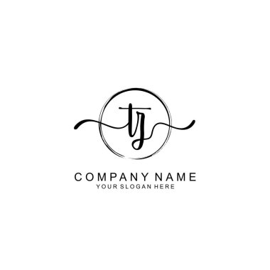 TZ Minimalist İmza Logosu Tasarımı Koleksiyonu