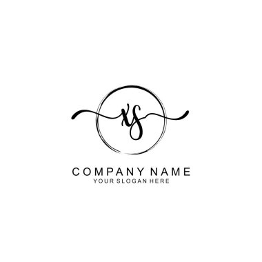 XS Minimalist İmza Logo Tasarımı Koleksiyonu