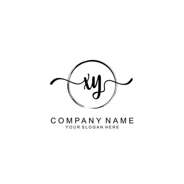 XY Minimalist İmza Logosu Tasarımı Koleksiyonu