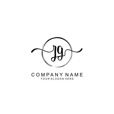 ZG Minimalist İmza Logo Tasarımı Koleksiyonu