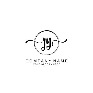 ZY Minimalist İmza Logosu Tasarımı Koleksiyonu