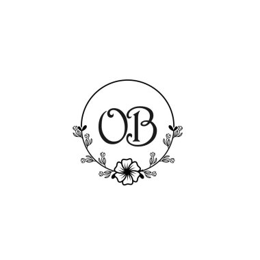 Seçkin OB Çiçek Düğün ve Güzellik Markası Logosu