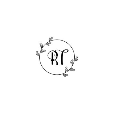 Seçkin RT Çiçekli Düğün ve Güzellik Markası Logosu