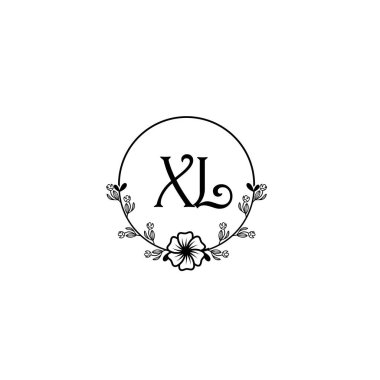 Seçkin XL Çiçek Düğün ve Güzellik Markası Logosu