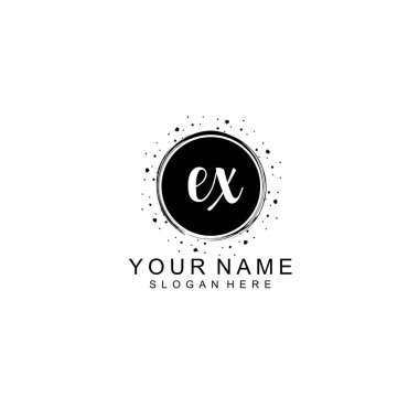 Zarif EX İlk Logo Tasarımı Sanatsal Zenginlikler