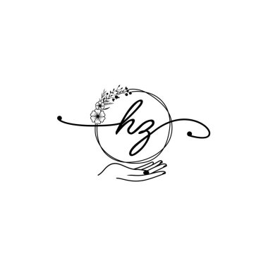 Zarif HZ Sanatsal Zirveli İlk Logo Tasarımı