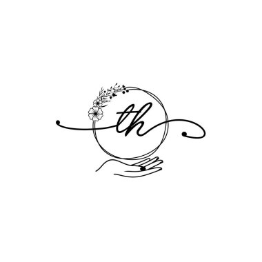 Zarif TH İlk Logo Tasarımı Sanatsal Fışkırtmalarla