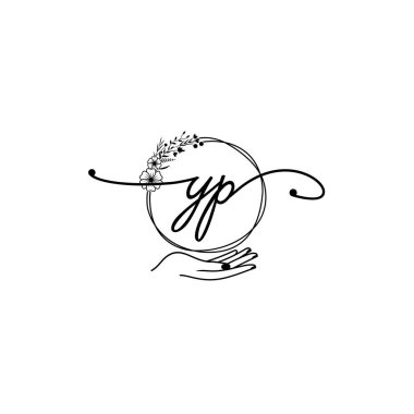 Zarif Y İlk Logo Tasarımı Sanatsal Fışkırtmalarla